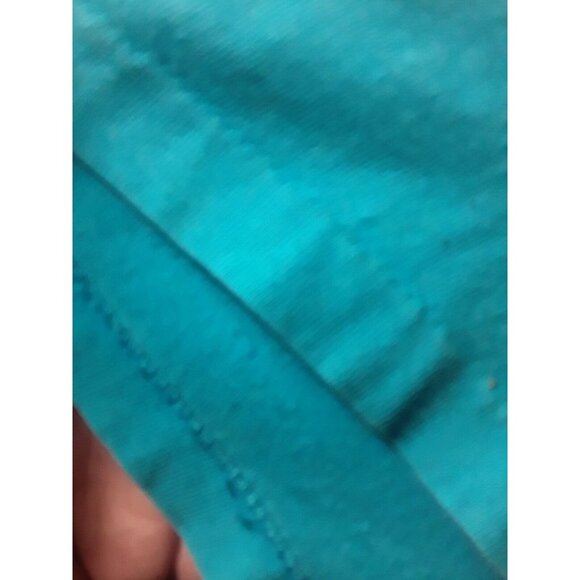 Vintage T-Shirt Single Stitch Large 80s USA All Cotton Rugged Fade Relic Blue - Picture 5 of 5